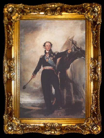framed  Sir Thomas Lawrence Matvei Ivanovitch,Count Platov (mk25), ta009-2